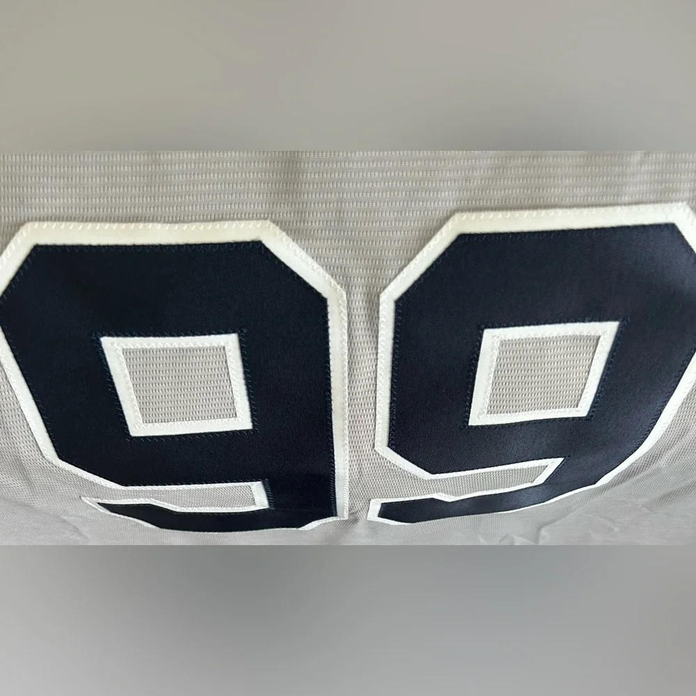 Nike Authentic New York Yankees Aaron Judge #99 Gray MLB Jersey Men’s Sz: L - Picture 7 of 7